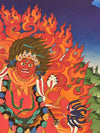 Hayagriva Thangka Painting