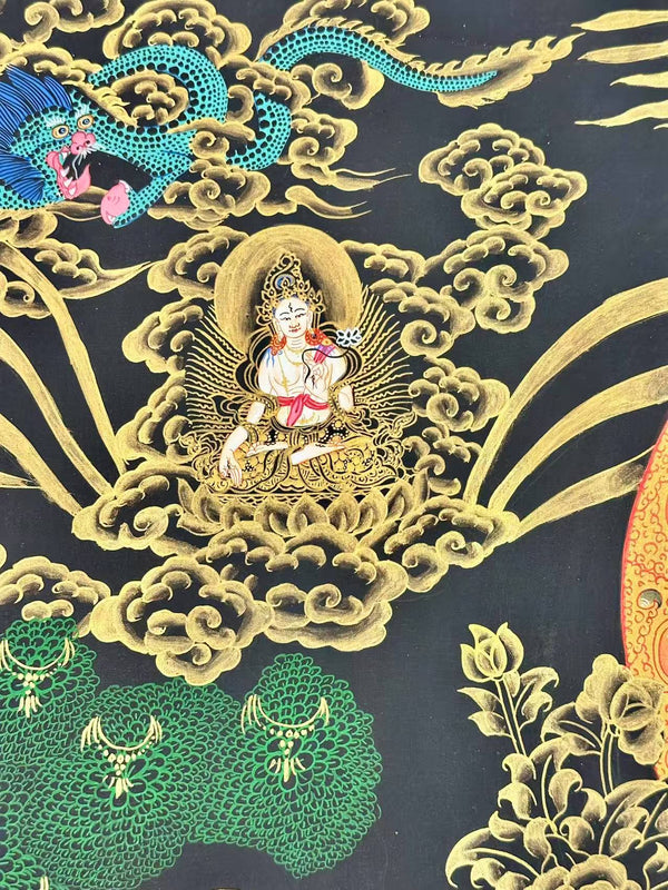 Vajrasattva Consort Thangka