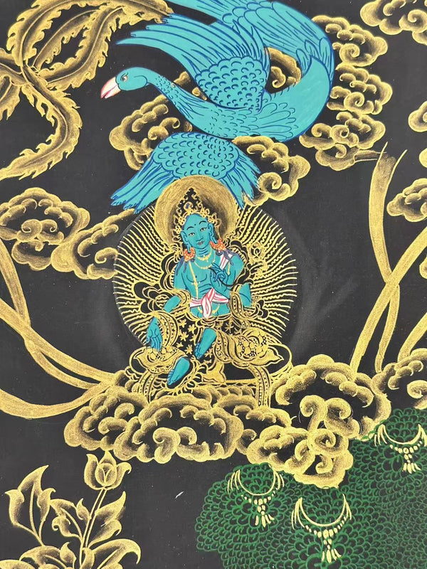 Vajrasattva Consort Thangka