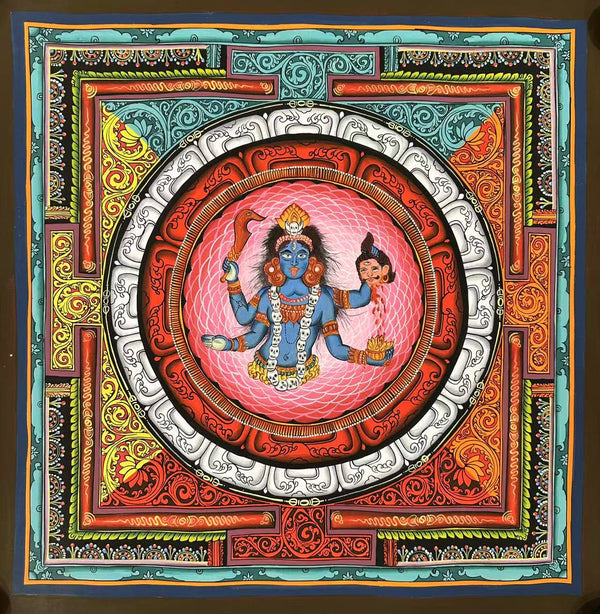 Kali Mandala Thangka