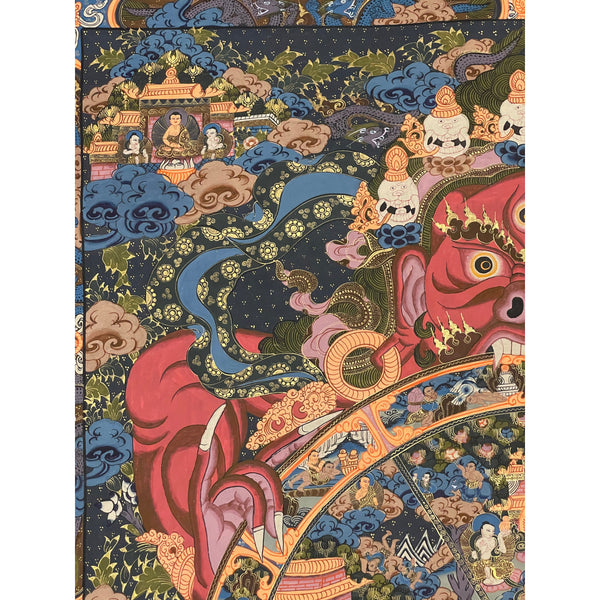 Wheel Of Life Masterpiece Thangka