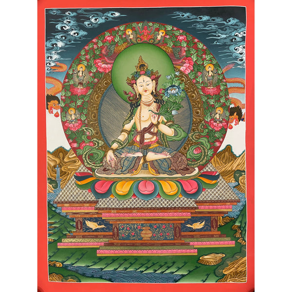 White Tara Thangka