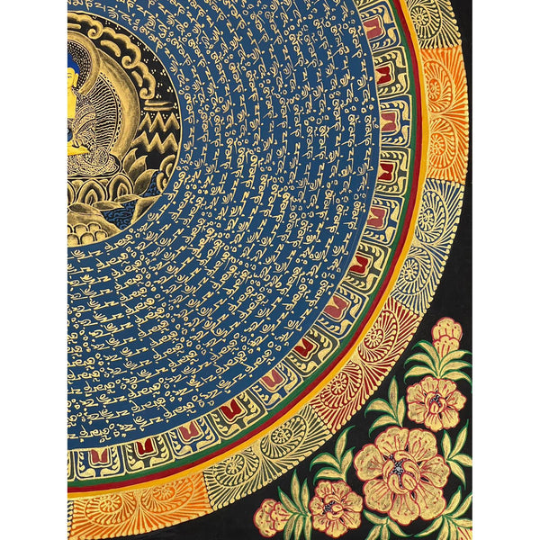 Om Mantra Mandala Thangka
