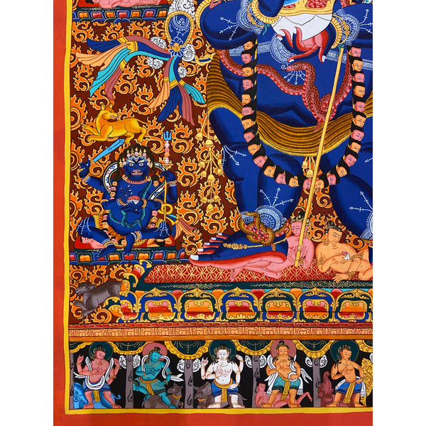 Two Arm Mahakala Thangka