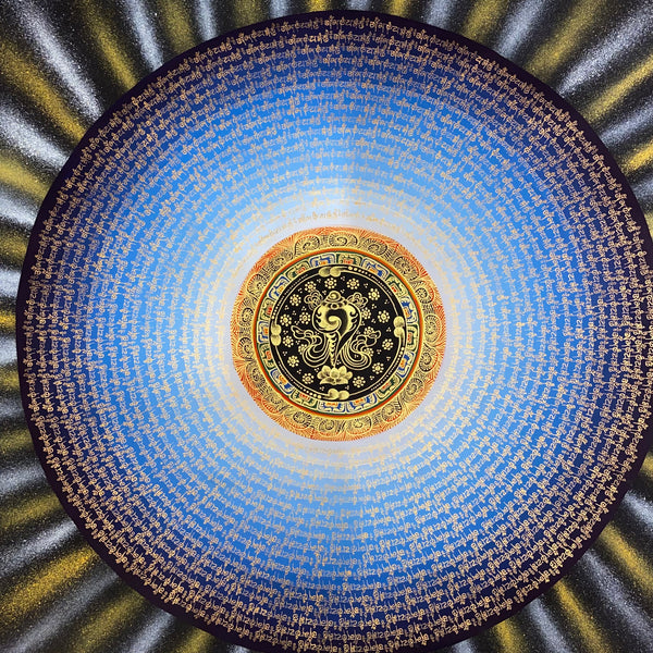 Om Mantra Mandala Thangka
