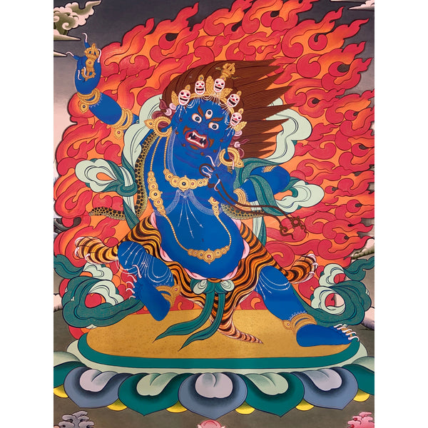 Vajrapani Masterpiece Thangka