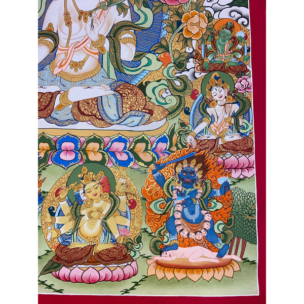 White Tara Thangka