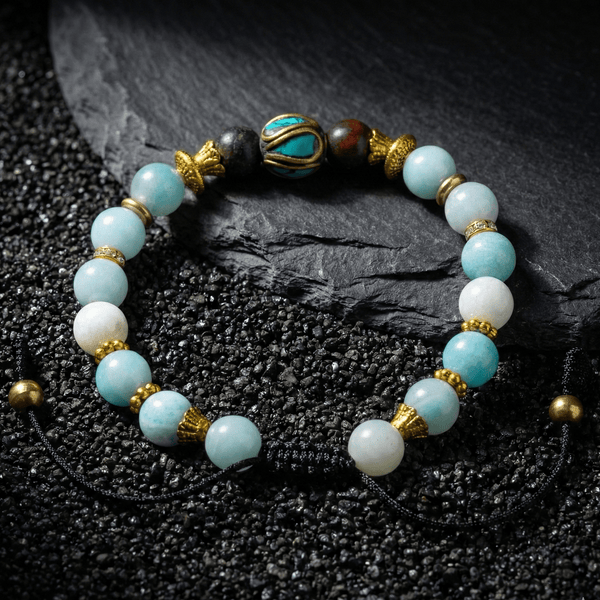 Amazonite Calming Bracelet - Art Of Tibet