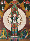 Avalokiteshvara Thangka Painting - Art Of Tibet