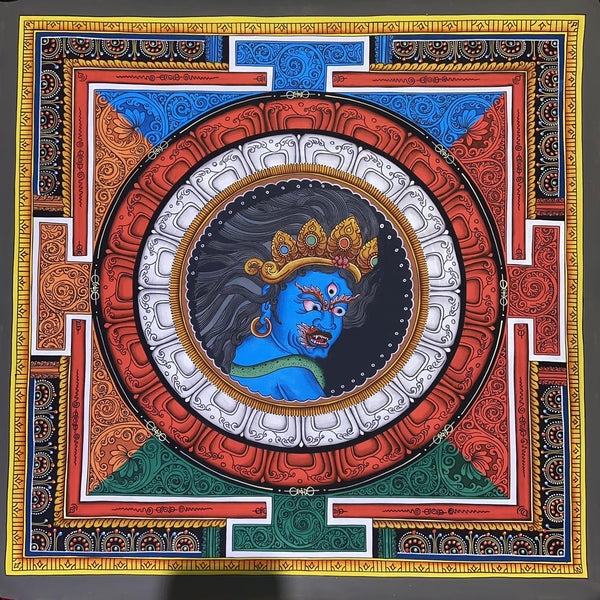 Bhairav Mandala Thangka - Art Of Tibet