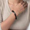 Black Onyx Diamond Cut Bracelet - Art Of Tibet