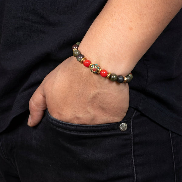 Bloodstone Vitality Bracelet - Art Of Tibet