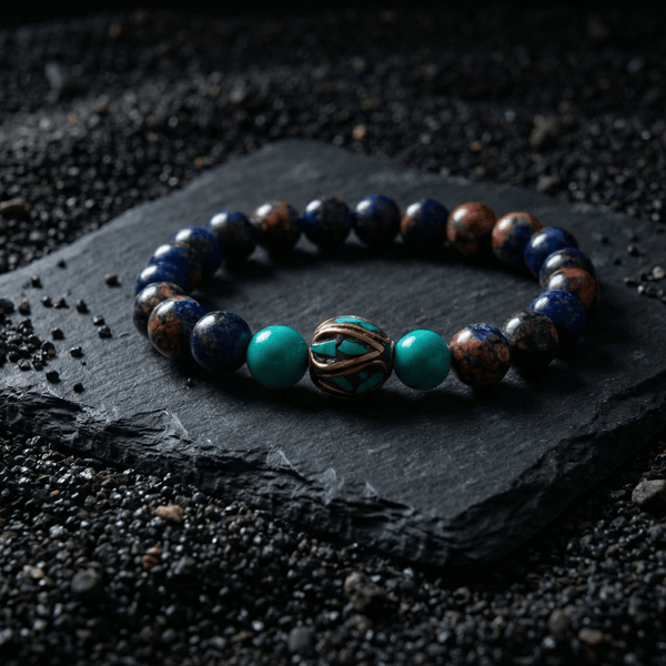 Chrysocolla Tranquility Bracelet - Art Of Tibet