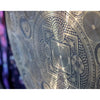 Flower of Life with Tibetan Deities Carving Gong