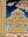 Gelugpa Lineage Refuge Tree Large Thangka - Art Of Tibet