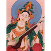 Goddess Saraswati Thangka - Art Of Tibet