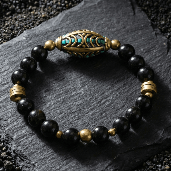 Grounding Protector Obsidian Bracelet - Art Of Tibet