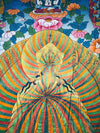 Guru Rinpoche Padmasambhava Rainbow Body Thangka - Art Of Tibet