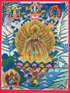 Guru Rinpoche Padmasambhava Rainbow Body Thangka - Art Of Tibet