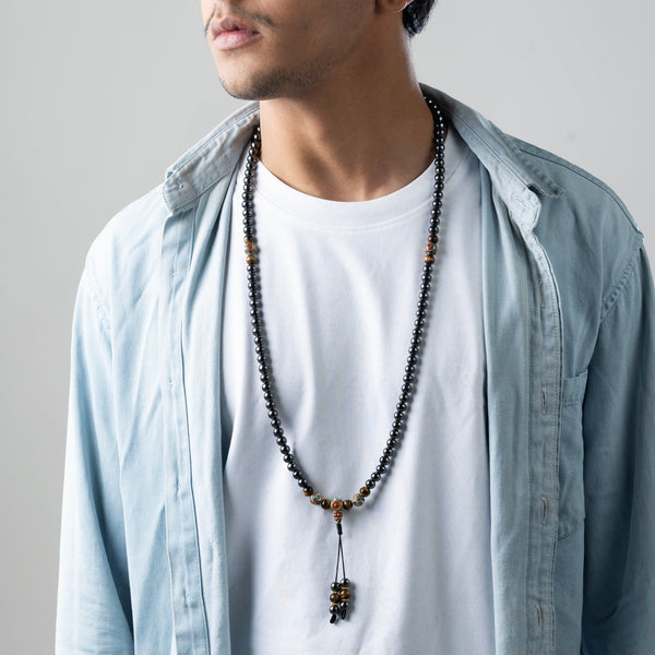 Hematite High Energy Mala - Art Of Tibet