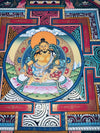 Jambhala Mandala Thangka - Art Of Tibet