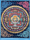 Jambhala Mandala Thangka - Art Of Tibet