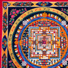 Kalachakra Mandala Large Tibetan Thangka Painting - Art Of Tibet