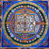 Kalachakra Mandala Large Tibetan Thangka Painting - Art Of Tibet