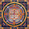 Kalachakra Mandala Large Tibetan Thangka Painting - Art Of Tibet