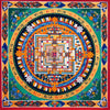 Kalachakra Mandala Large Tibetan Thangka Painting - Art Of Tibet
