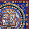 Kalachakra Mandala Large Tibetan Thangka Painting - Art Of Tibet