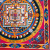 Kalachakra Mandala Large Tibetan Thangka Painting - Art Of Tibet