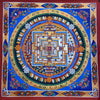 Kalachakra Mandala Large Tibetan Thangka Painting - Art Of Tibet