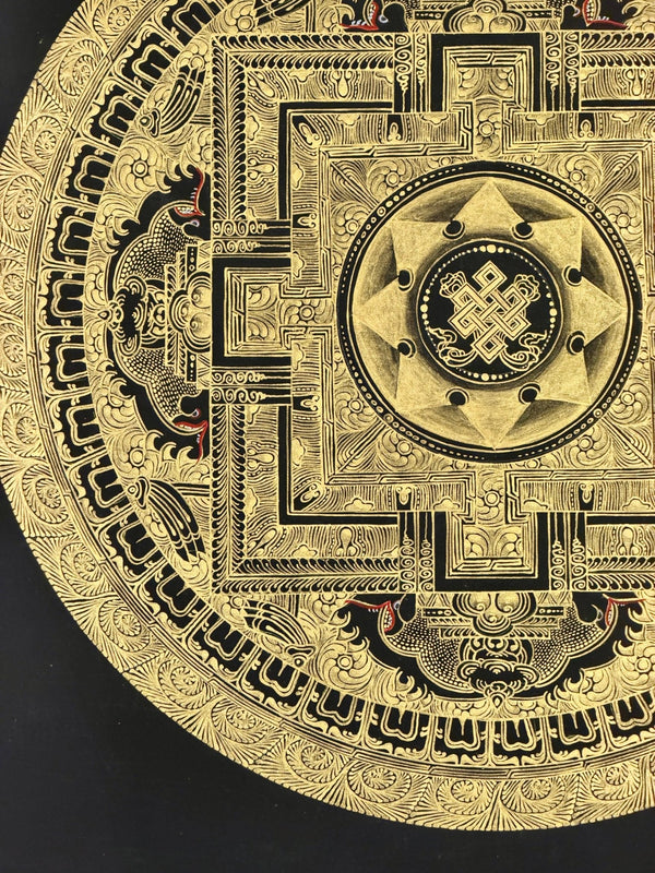 Kalachakra Mandala Tibetan Thangka Painting - Art Of Tibet