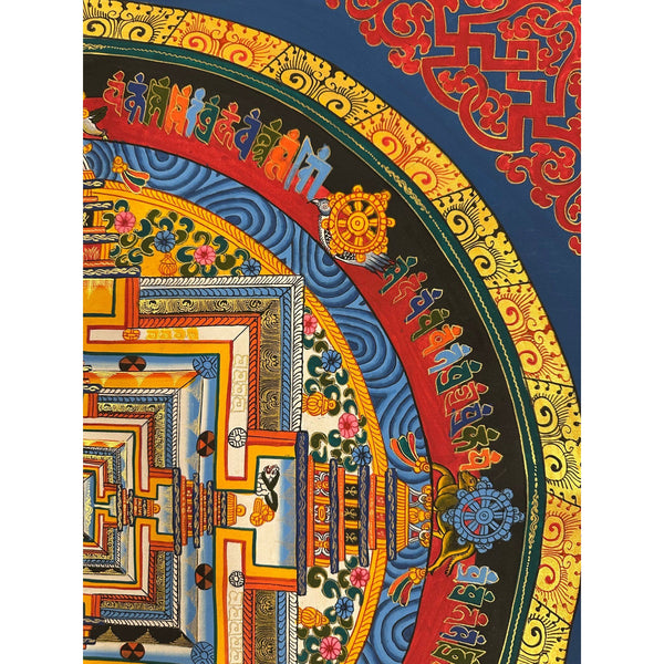 Kalachakra Mandala Tibetan Thangka Painting - Art Of Tibet