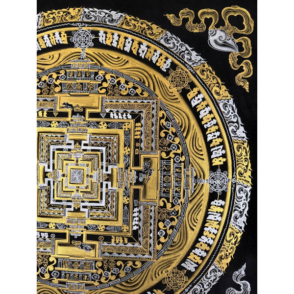Kalachakra Mandala Tibetan Thangka Painting - Art Of Tibet
