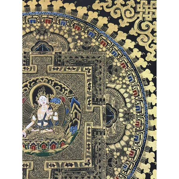 Kalachakra Mandala Tibetan Thangka Painting - Art Of Tibet