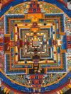 Kalachakra Mandala Tibetan Thangka Painting - Art Of Tibet