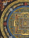 Kalachakra Mandala Tibetan Thangka Painting - Art Of Tibet