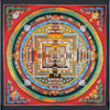 Kalachakra Mandala Tibetan Thangka Painting - Art Of Tibet
