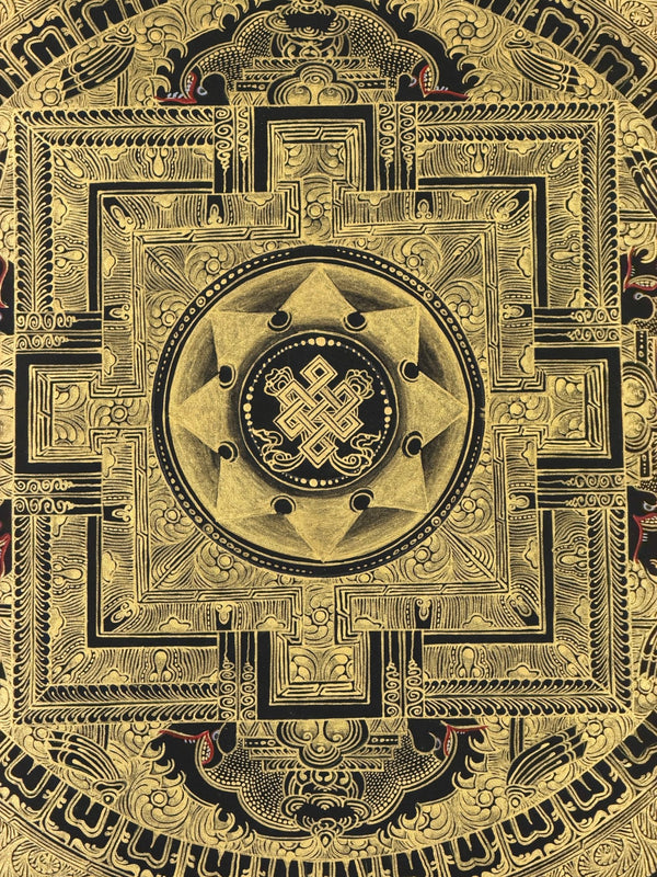 Kalachakra Mandala Tibetan Thangka Painting - Art Of Tibet