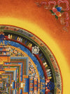 Kalachakra Mandala Tibetan Thangka Painting - Art Of Tibet