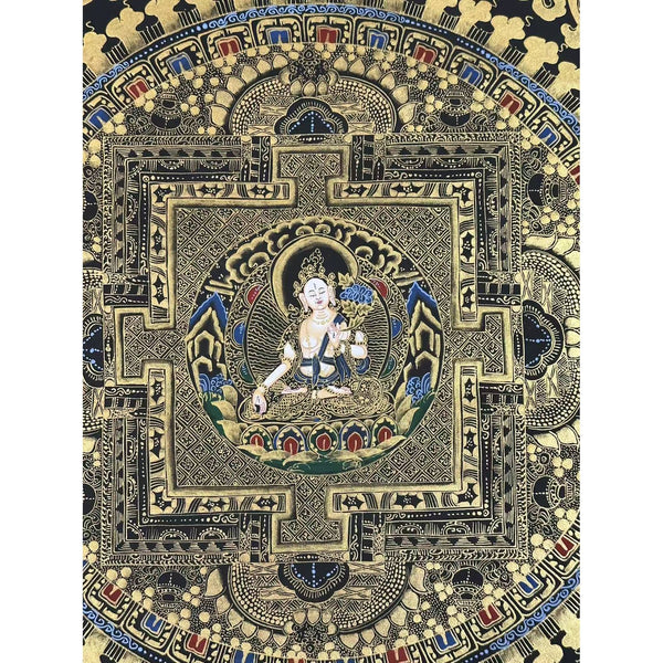 Kalachakra Mandala Tibetan Thangka Painting - Art Of Tibet