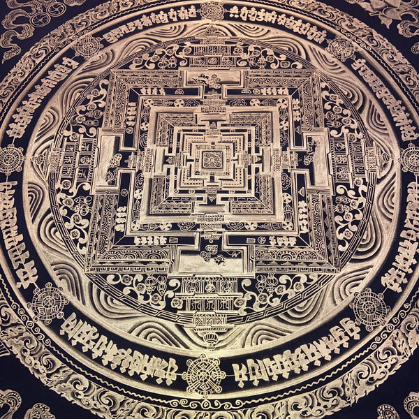 Kalachakra Mandala Tibetan Thangka Painting - Art Of Tibet