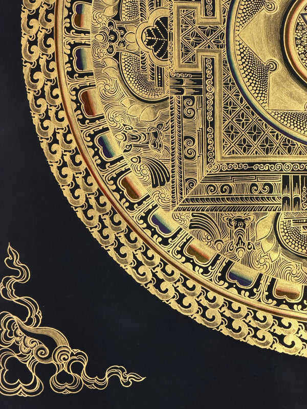 Kalachakra Mandala Tibetan Thangka Painting - Art Of Tibet