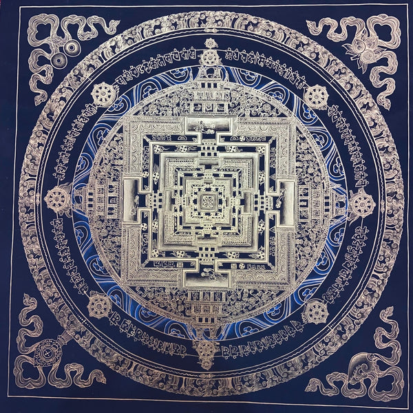 Kalachakra Mandala Tibetan Thangka Painting - Art Of Tibet