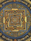 Kalachakra Mandala Tibetan Thangka Painting - Art Of Tibet