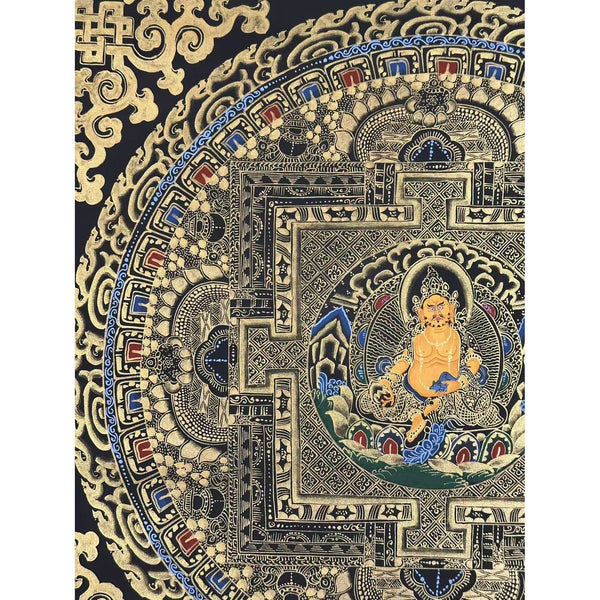 Kalachakra Mandala Tibetan Thangka Painting - Art Of Tibet