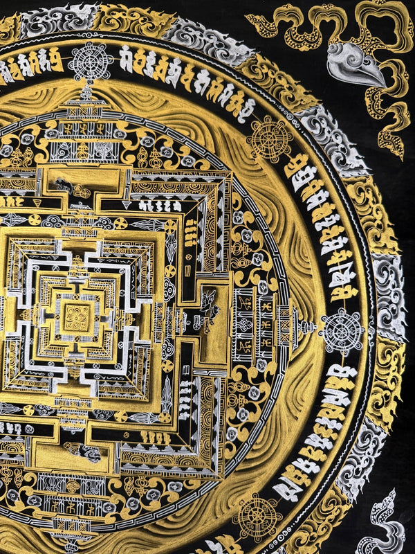 Kalachakra Mandala Tibetan Thangka Painting - Art Of Tibet