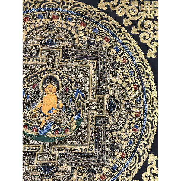 Kalachakra Mandala Tibetan Thangka Painting - Art Of Tibet